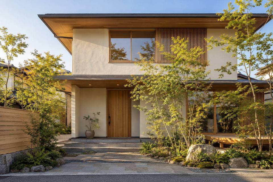 新築住宅の外観（イメージ）